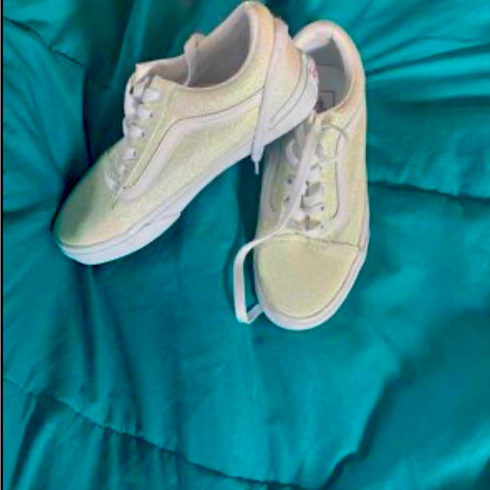 Vans glitter colour changing shoes